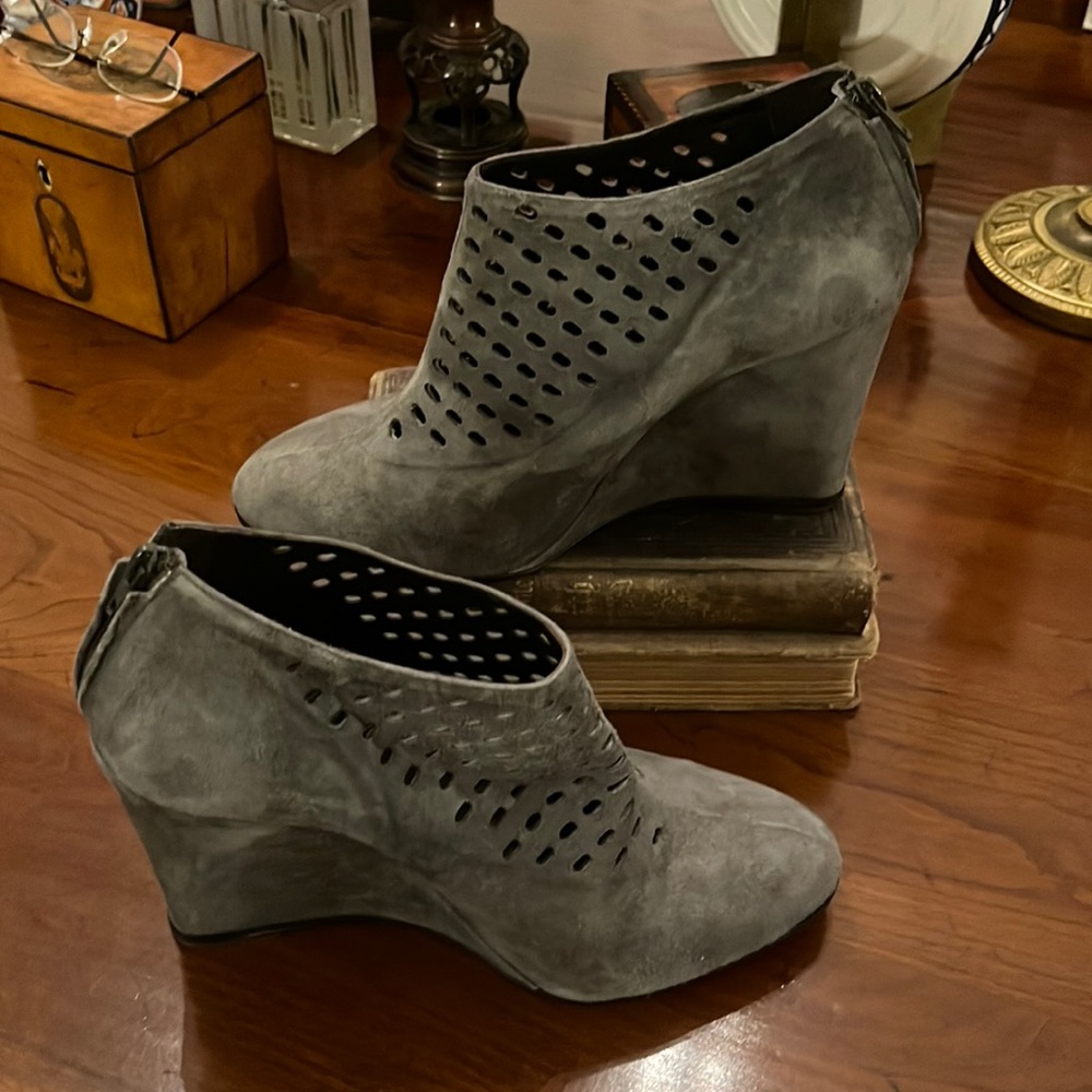 Tilla March Paris Wedge Booties